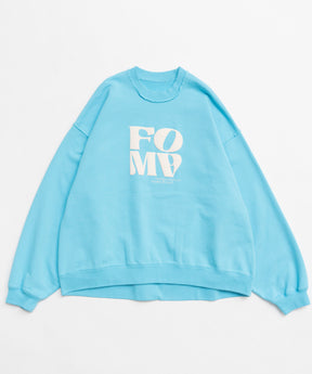 【PRE-ORDER】FOAM Puff Printing Pullover