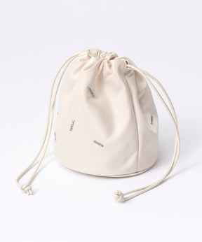 Many MS Logo Drawstring Bag