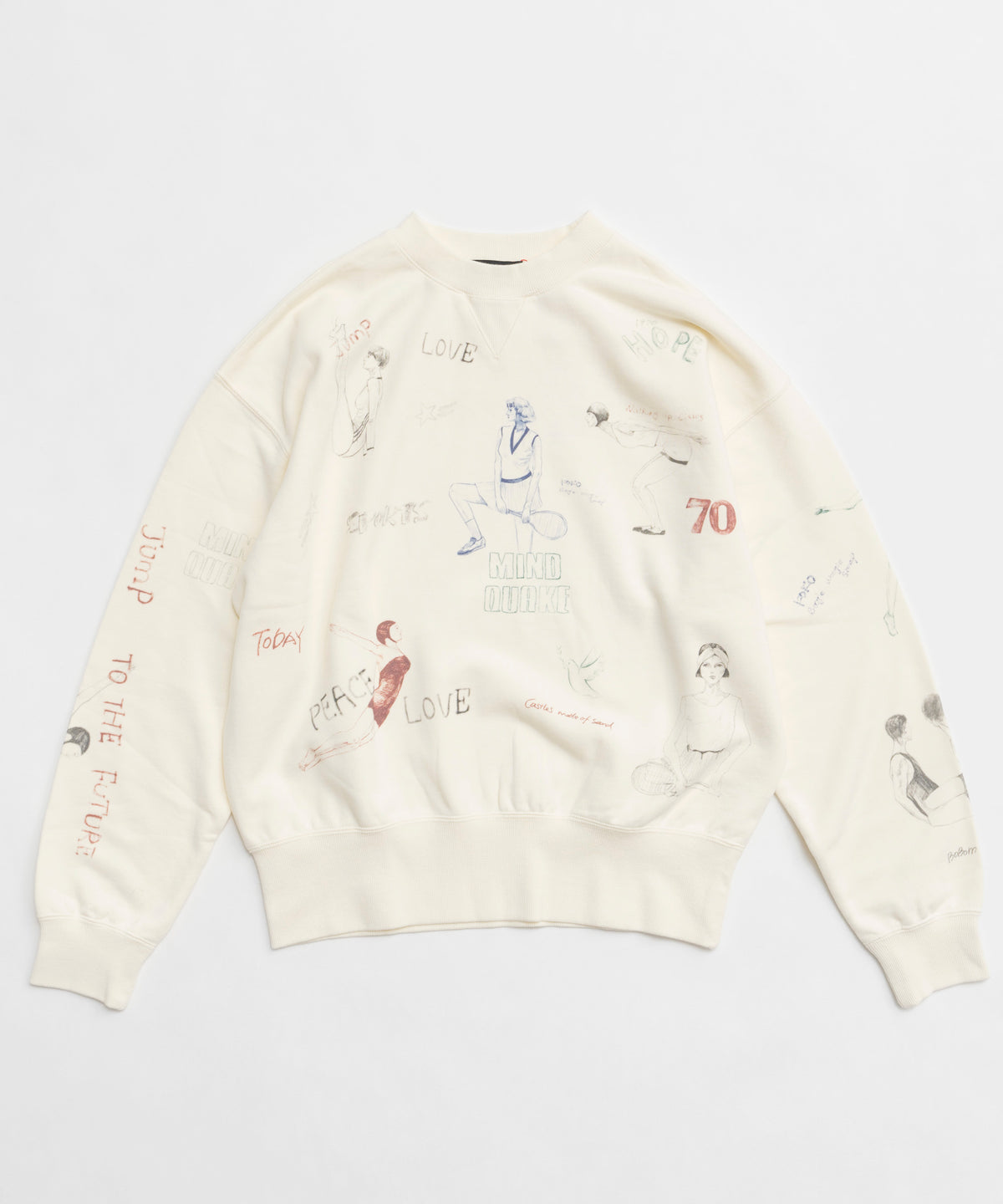 【24WINTER PRE-ORDER】Vintage Style Drawing Sweatshirt