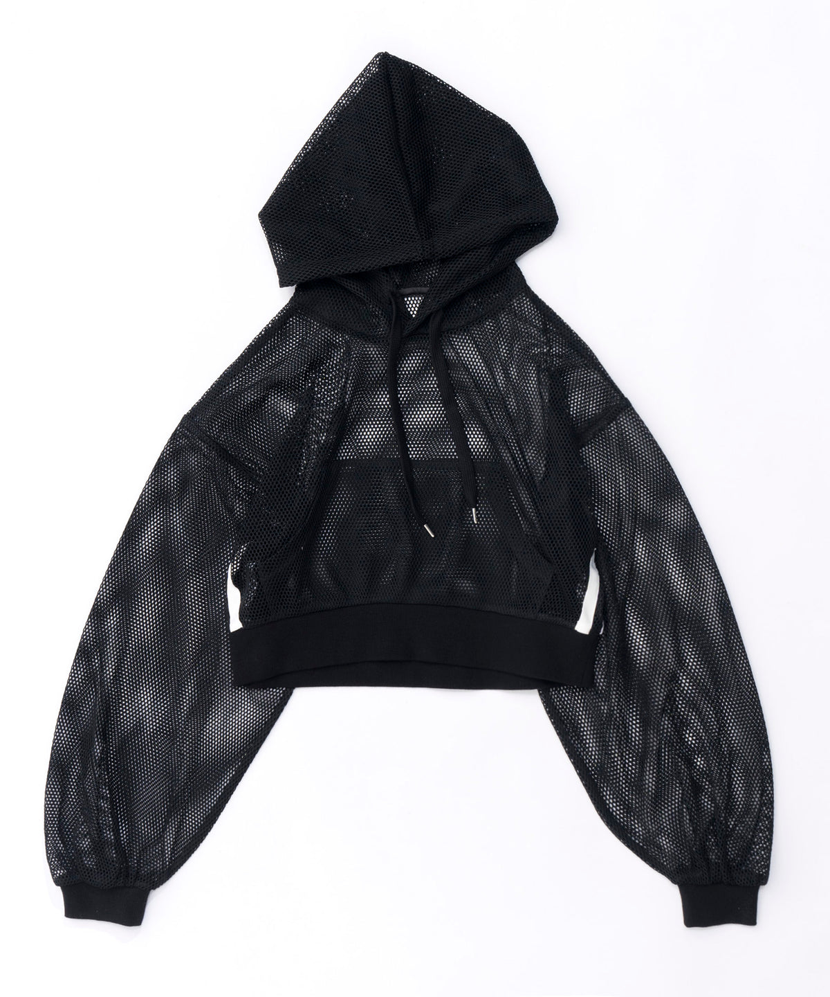 【SALE】Mesh Short Hoodie