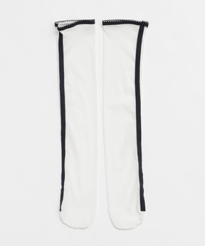 【24WINTER PRE-ORDER】See-through Line Socks