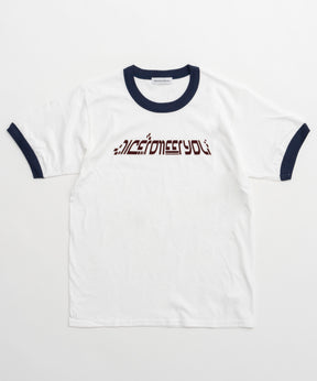 【CHIE NINOMIYA COLLABORATION】Nice To Meet You Ringer Tee