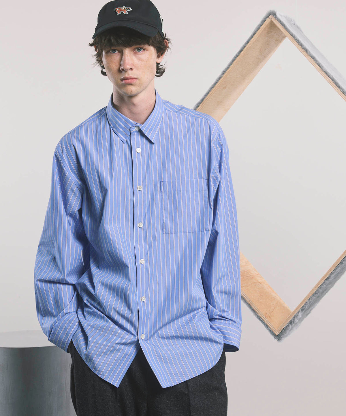 120/2 Suvin Cotton Typewriter Regular-Fit Shirt