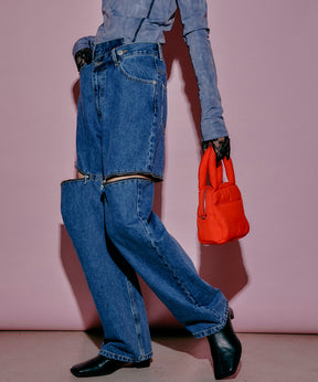 Side Slash Denim Pants