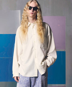 High Count Wool Prime-Over Shirt