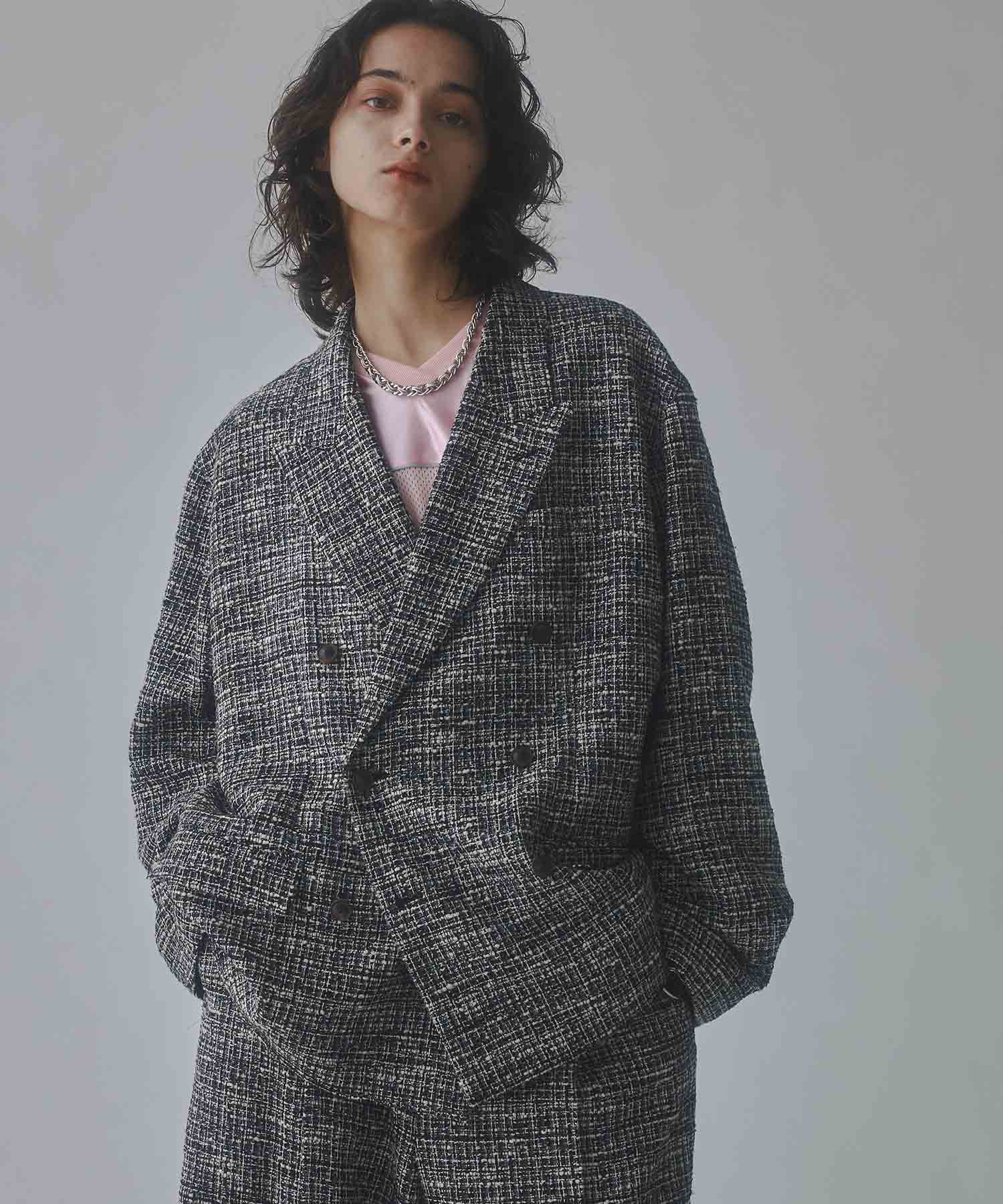 【MAISON SPECIAL for 久遠】Prime-Over Peaked Lapel Double Tailored Jacket