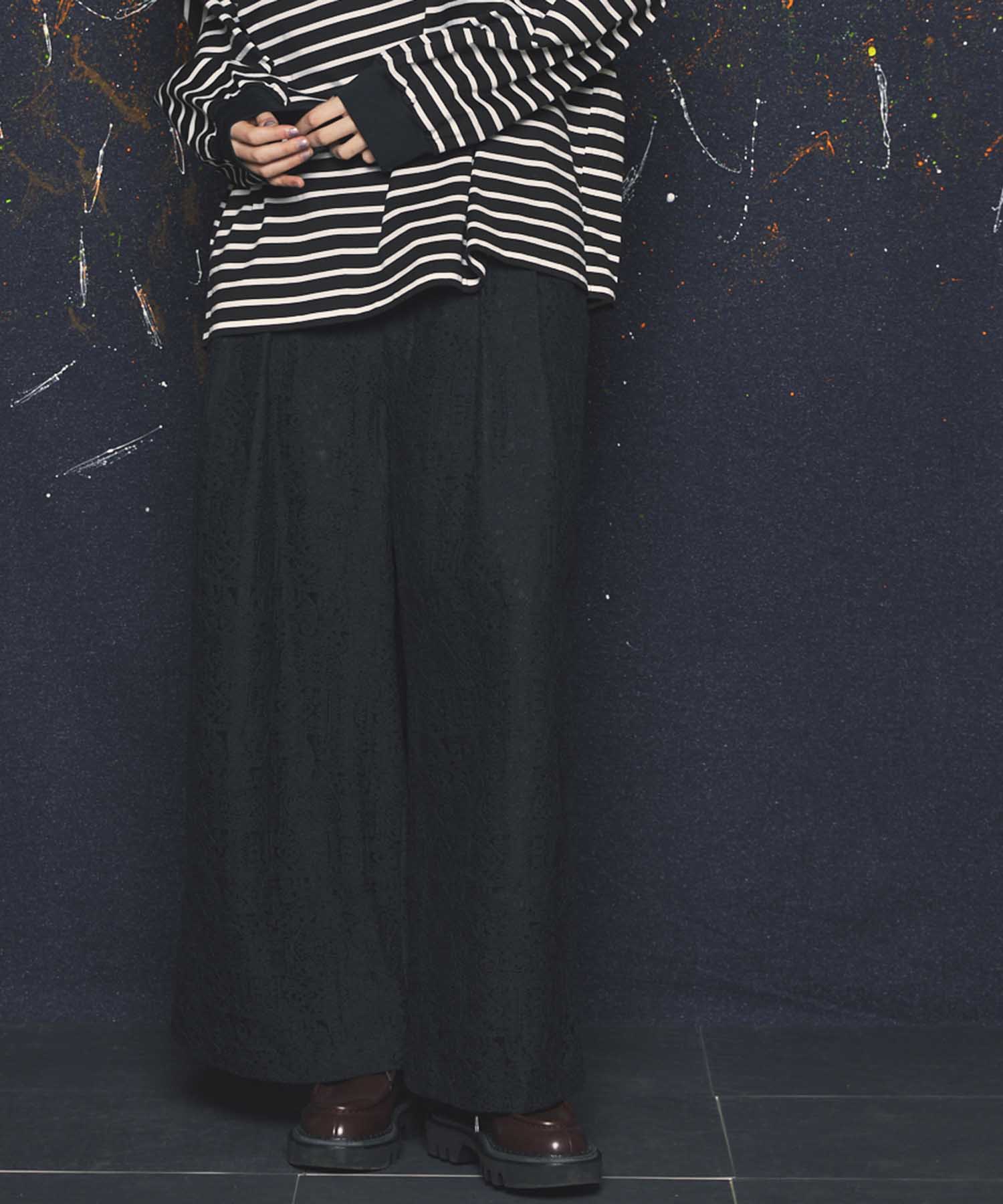 【LIMITED EDITION】Dress-Over Two-Tuck Buggy Pants