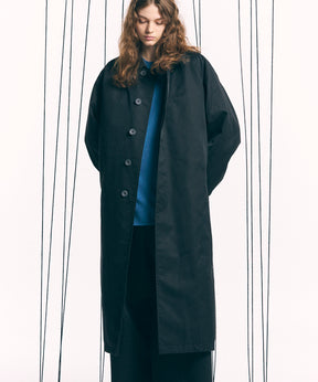 120/2/2 Suvin Cotton Gabardine Prime-Over Balmacaan Coat