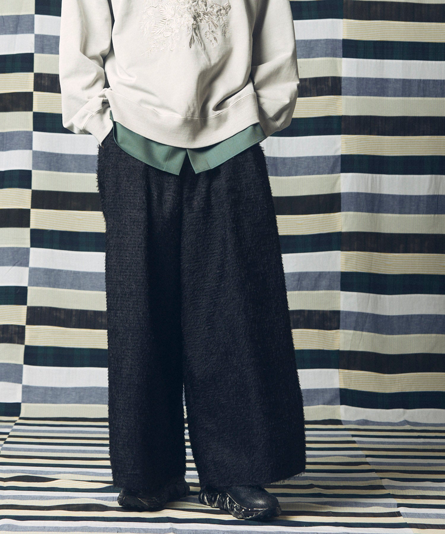 【LIMITED EDITION】Dress-Over Two-Tuck Buggy Pants