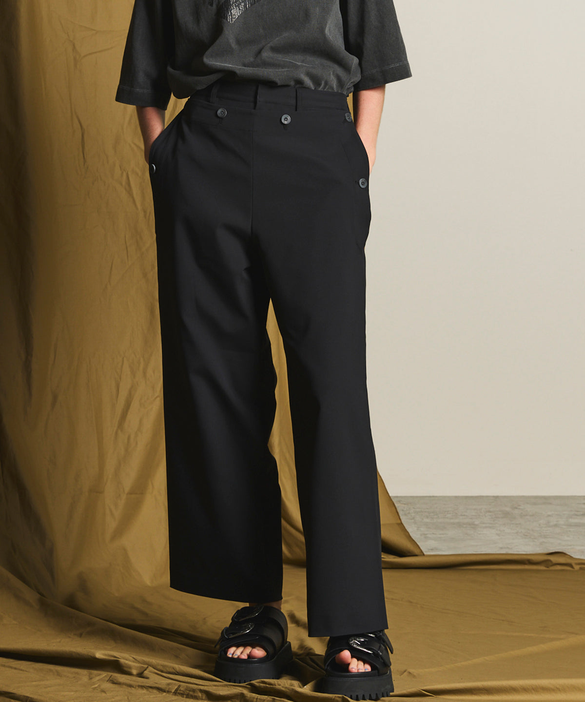 Sailor Layered Wide Pants