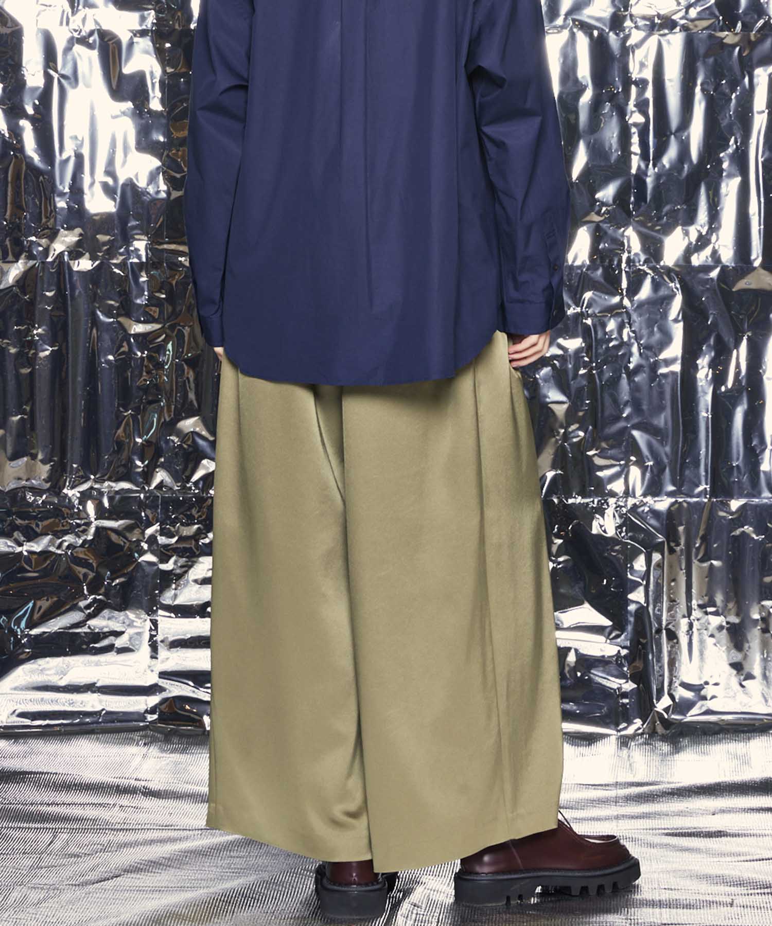 【LIMITED EDITION】Dress-Over Two-Tuck Buggy Pants