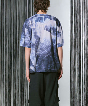 Abstract Prime-Over Crew Neck T-Shirt