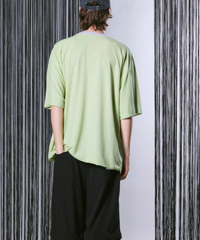 Prime-Over Reversible Crew Neck Knit T-Shirt