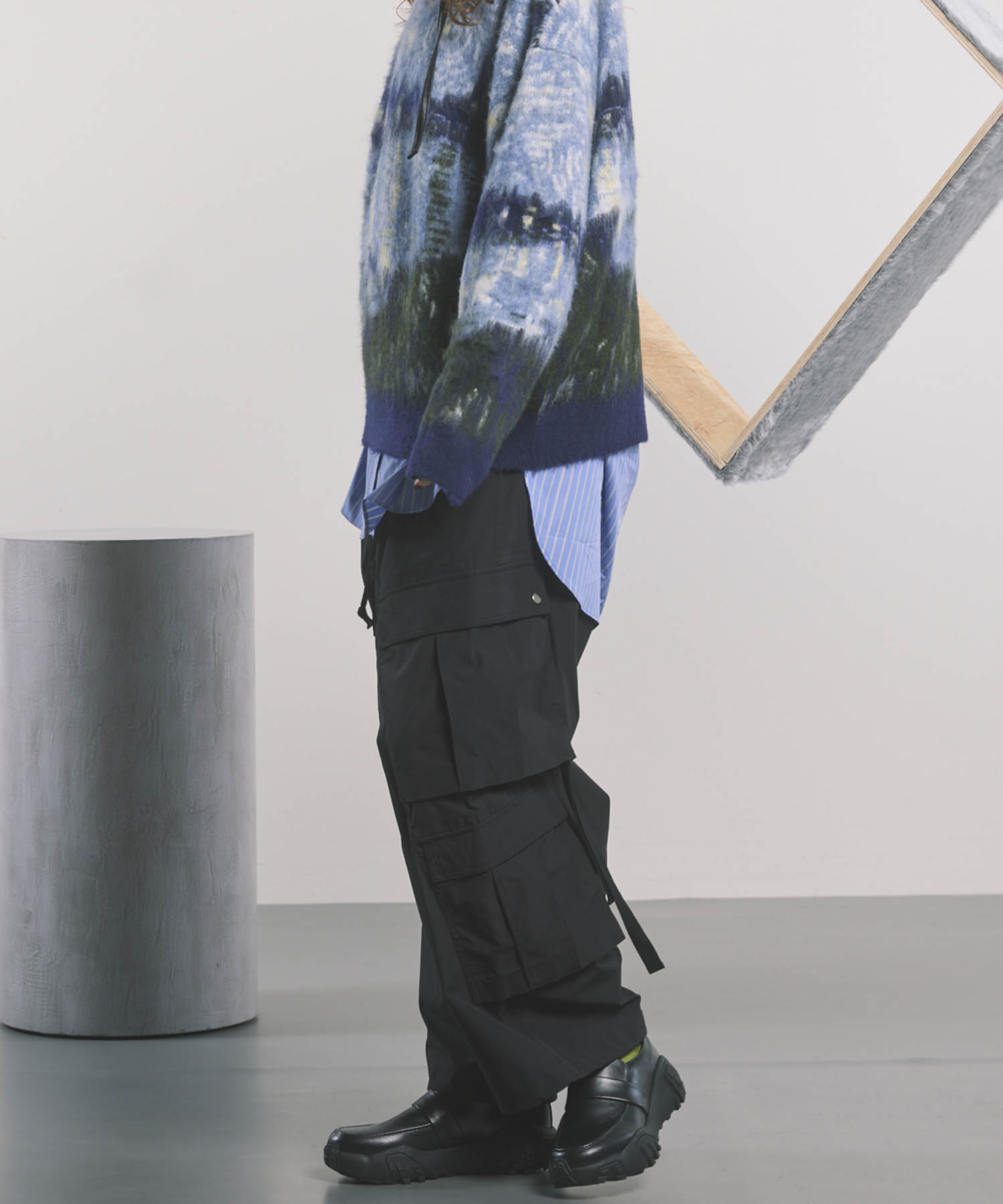 High Density Weather Wide Cargo Pants