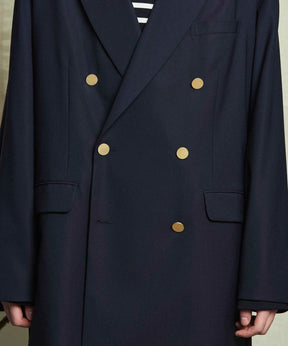 CORDURA Wool Prime-Over Gold Button Double Blazer