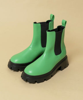 【SALE】Volume Sole Side Gore Boots