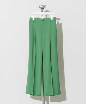 REDA ACTIVE Washable Wool One-Tuck Wide Pants